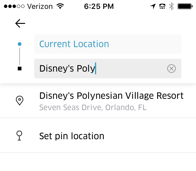 How to use Uber and Lyft at WDW
