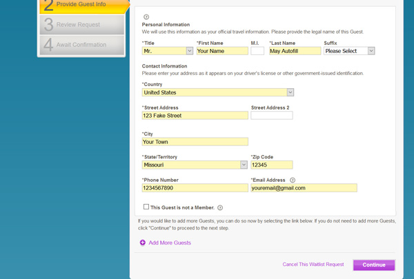 How to Waitlist a DVC Reservation